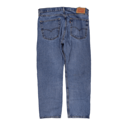 Levi's 505 Regular Fit Blue Denim Jeans W33 L29 100% Cotton Vintage Style