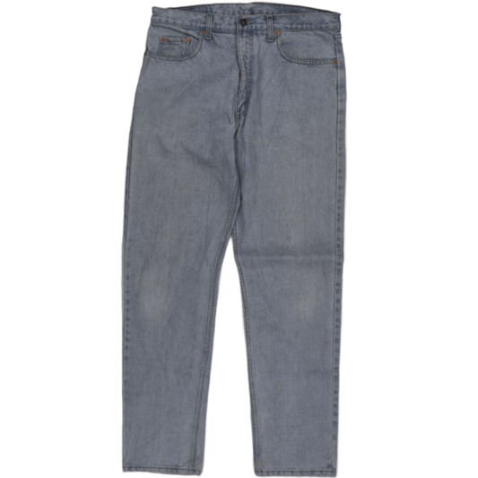 Levi's 501 Original Fit Light Blue Jeans W36 L32 Cotton Denim Straight Leg Vintage
