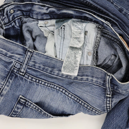 Levi's Vintage Straight Leg Denim Jeans Blue W32 L32 Cotton