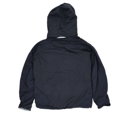 Marmot Black Hooded Outdoor Coat Women Size L Nylon Blend Very Good