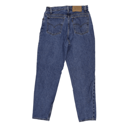 Levi's 951 Relaxed Fit Tapered Leg Women's Jeans Blue UK 10 Denim Cotton Vintage