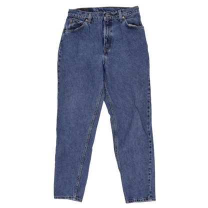Levi's 951 Relaxed Fit Tapered Leg Women's Jeans Blue UK 10 Denim Cotton Vintage
