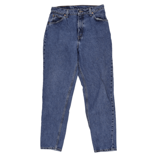 Levi's 951 Relaxed Fit Tapered Leg Women's Jeans Blue UK 10 Denim Cotton Vintage
