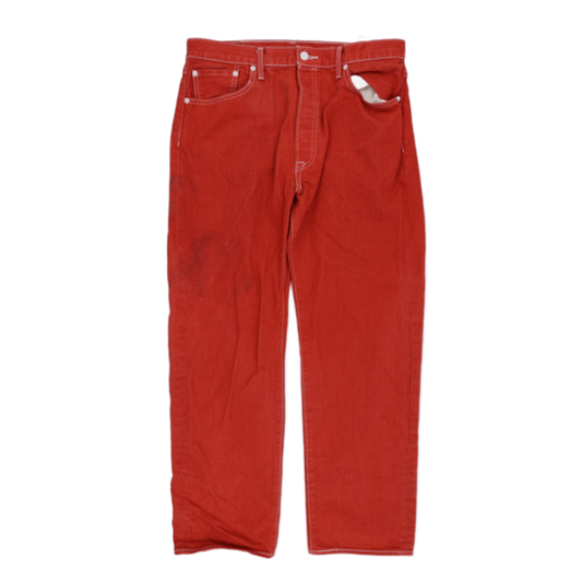 Levi's 501 Vintage Orange Straight Leg Jeans W36 L32 Cotton