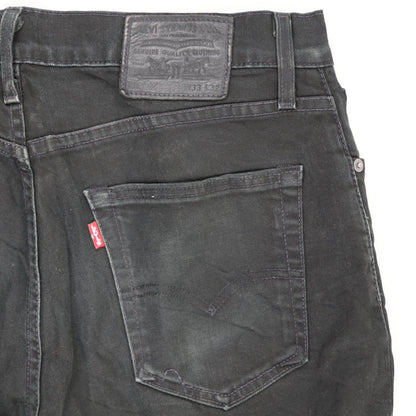 Levi's 511 Slim Fit Jeans Black 33x32 Cotton Stretch Denim