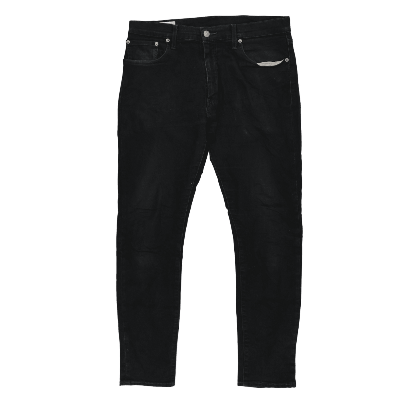Levi's 511 Slim Fit Jeans Black 33x32 Cotton Stretch Denim