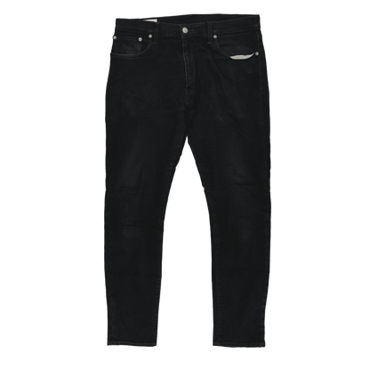 Levi's 511 Slim Fit Jeans Black 33x32 Cotton Stretch Denim