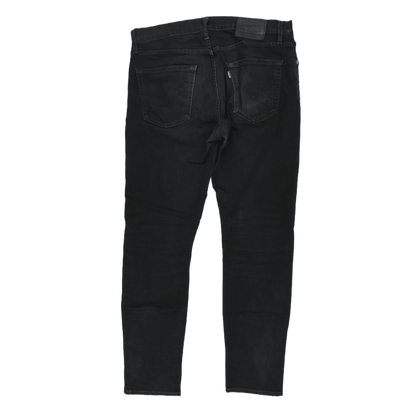 Levi's 511 Slim Fit Jeans Black 33x32 Cotton Stretch Denim