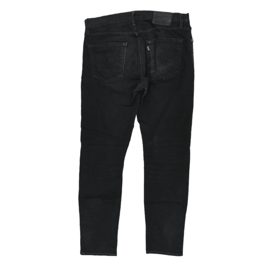 Levi's 511 Slim Fit Jeans Black 33x32 Cotton Stretch Denim