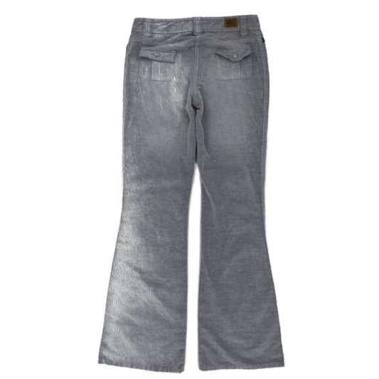 Ralph Lauren Vintage Grey Corduroy Flared Trousers W34 L33