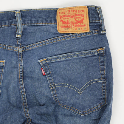 Levi's 502 Regular Taper Jeans Blue W32 L29 Cotton