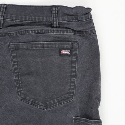 Dickies Black Utility Shorts Men's Size 38 100% Cotton Inseam 28 cm