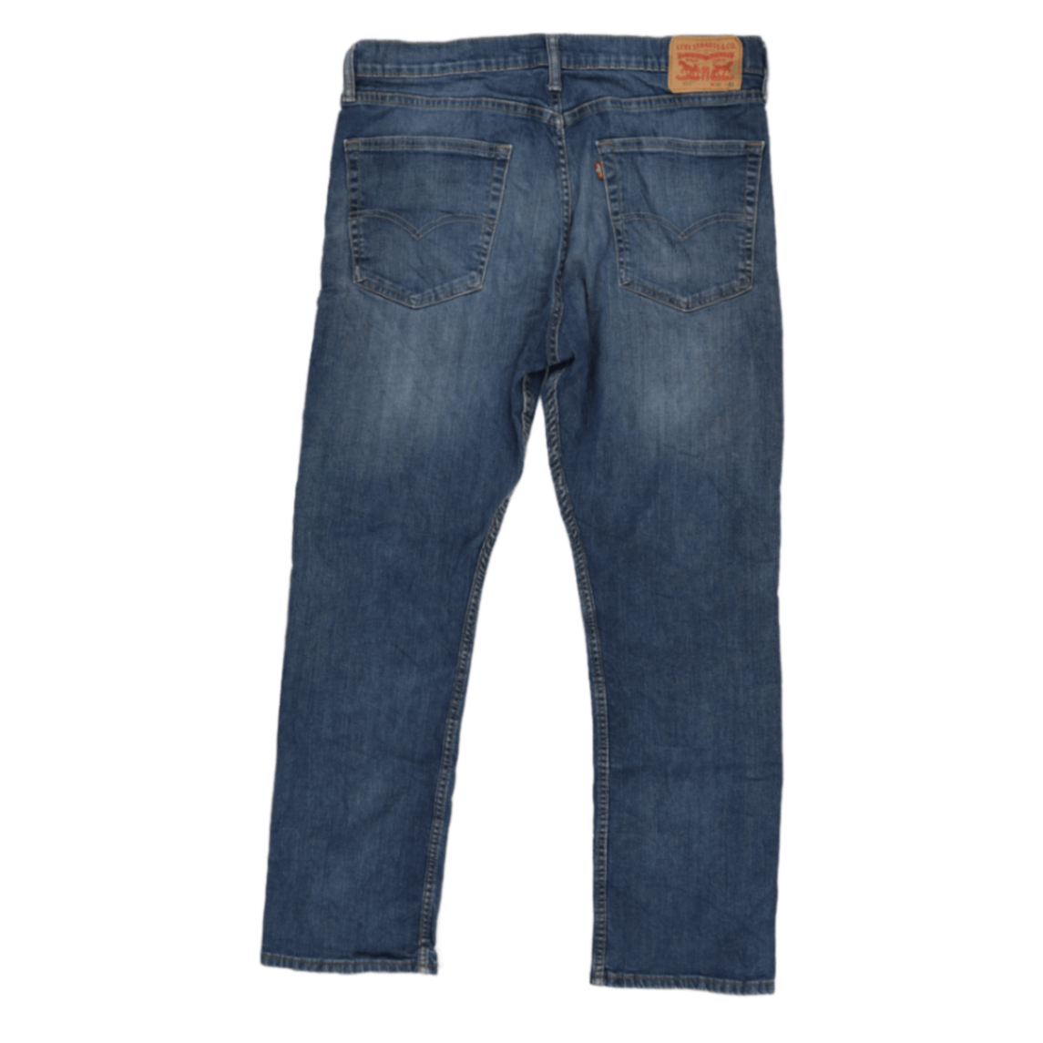 Levi's 512 Slim Taper Blue Denim Jeans W36 L30 Cotton