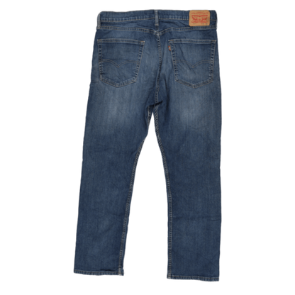 Levi's 512 Slim Taper Blue Denim Jeans W36 L30 Cotton