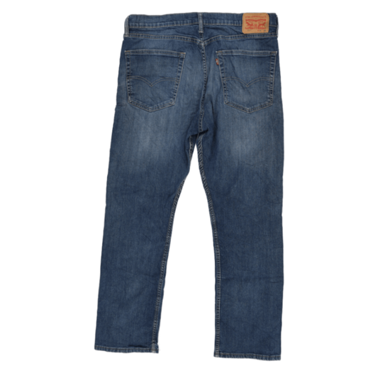 Levi's 512 Slim Taper Blue Denim Jeans W36 L30 Cotton