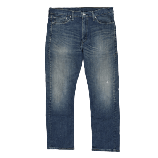 Levi's 512 Slim Taper Blue Denim Jeans W36 L30 Cotton