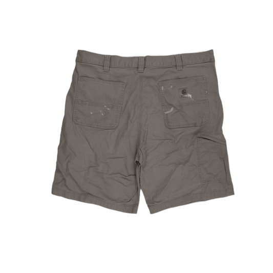 Carhartt Relaxed Fit Cargo Shorts Stone Size 40 Cotton Vintage