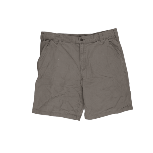 Carhartt Relaxed Fit Cargo Shorts Stone Size 40 Cotton Vintage