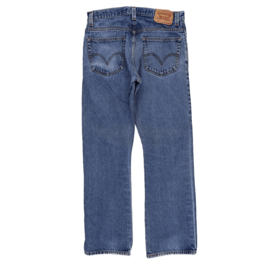 Levi's 517 Bootcut Jeans Blue 33x32 Vintage Cotton Mens