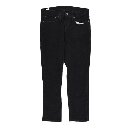 Levi's 511 Slim Fit Black Jeans W34 L30 Cotton Blend Mens Trousers