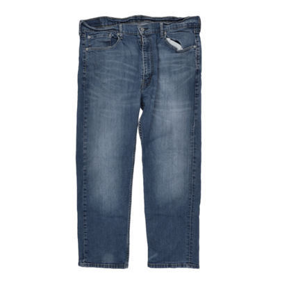 Levi's 505 Regular Fit Blue Denim Jeans W40 L30 Cotton Blend Straight Leg Vintage