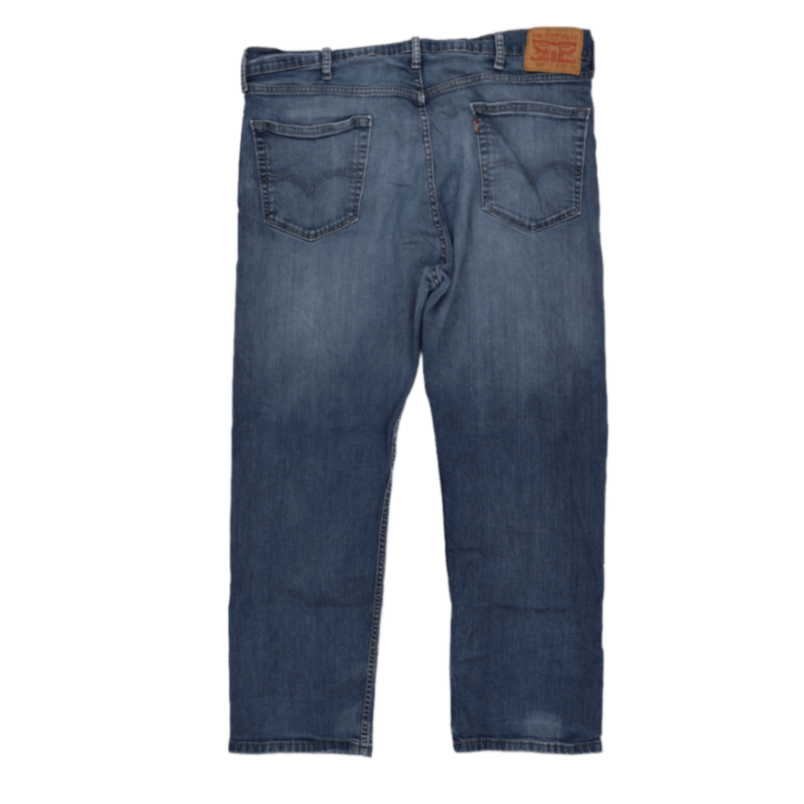 Levi's 505 Regular Fit Blue Denim Jeans W40 L30 Cotton Blend Straight Leg Vintage