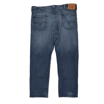 Levi's 505 Regular Fit Blue Denim Jeans W40 L30 Cotton Blend Straight Leg Vintage