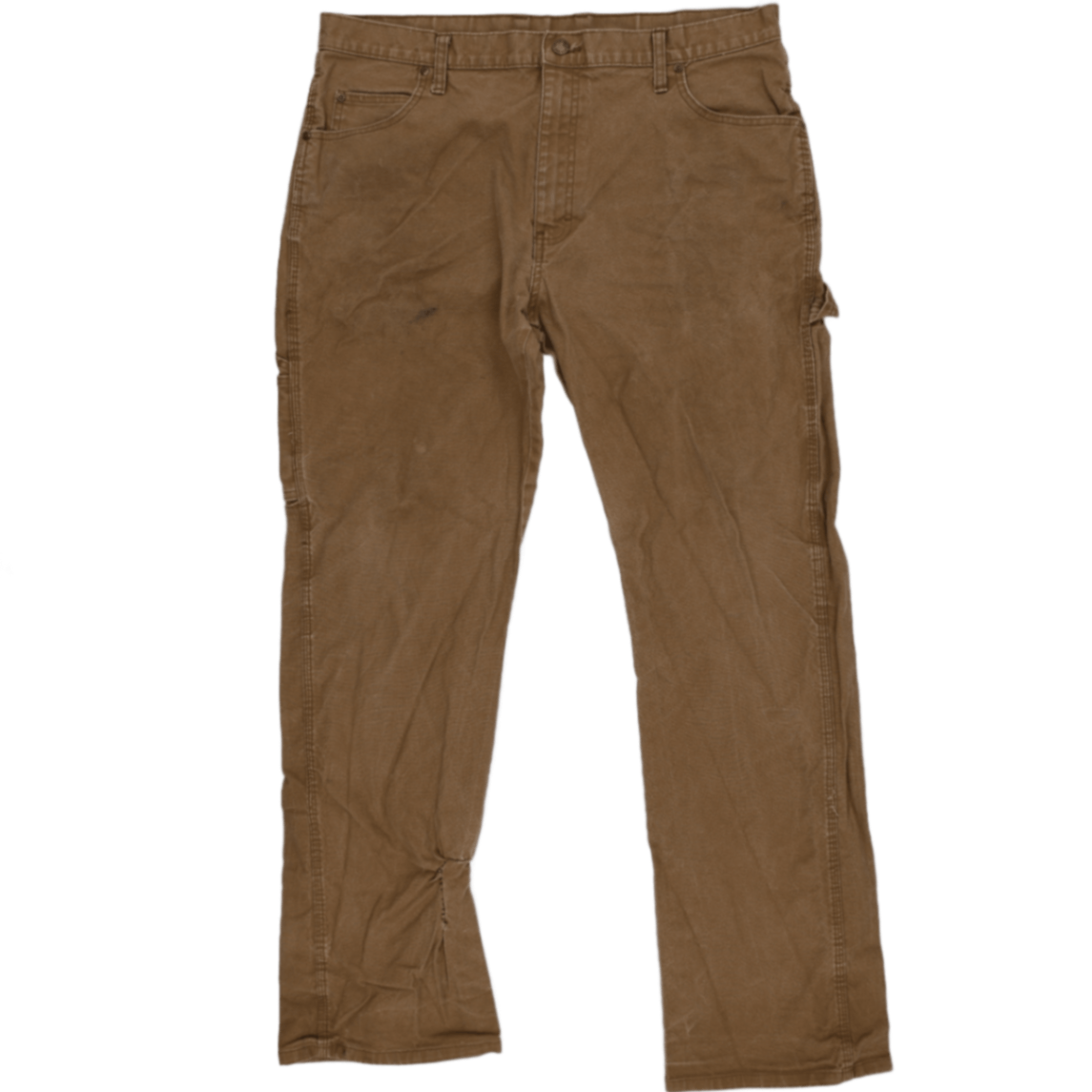Dickies Brown Workwear Trousers 34W x 32L Cotton Vintage Mens