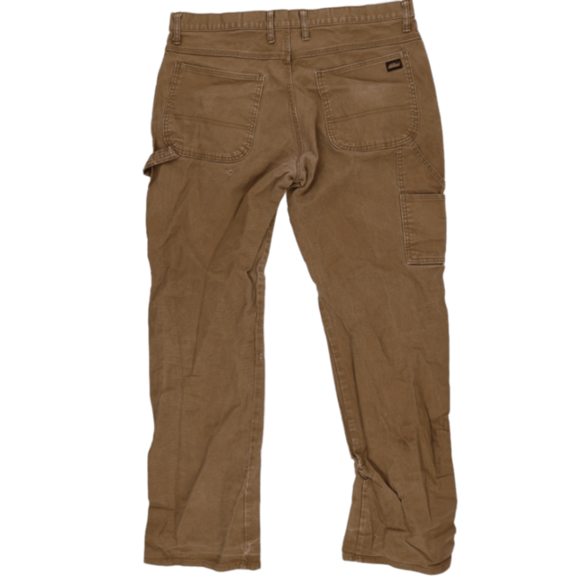 Dickies Brown Workwear Trousers 34W x 32L Cotton Vintage Mens