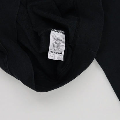 Carhartt Black Crewneck Sweatshirt Large 50 Cotton 50 Polyester