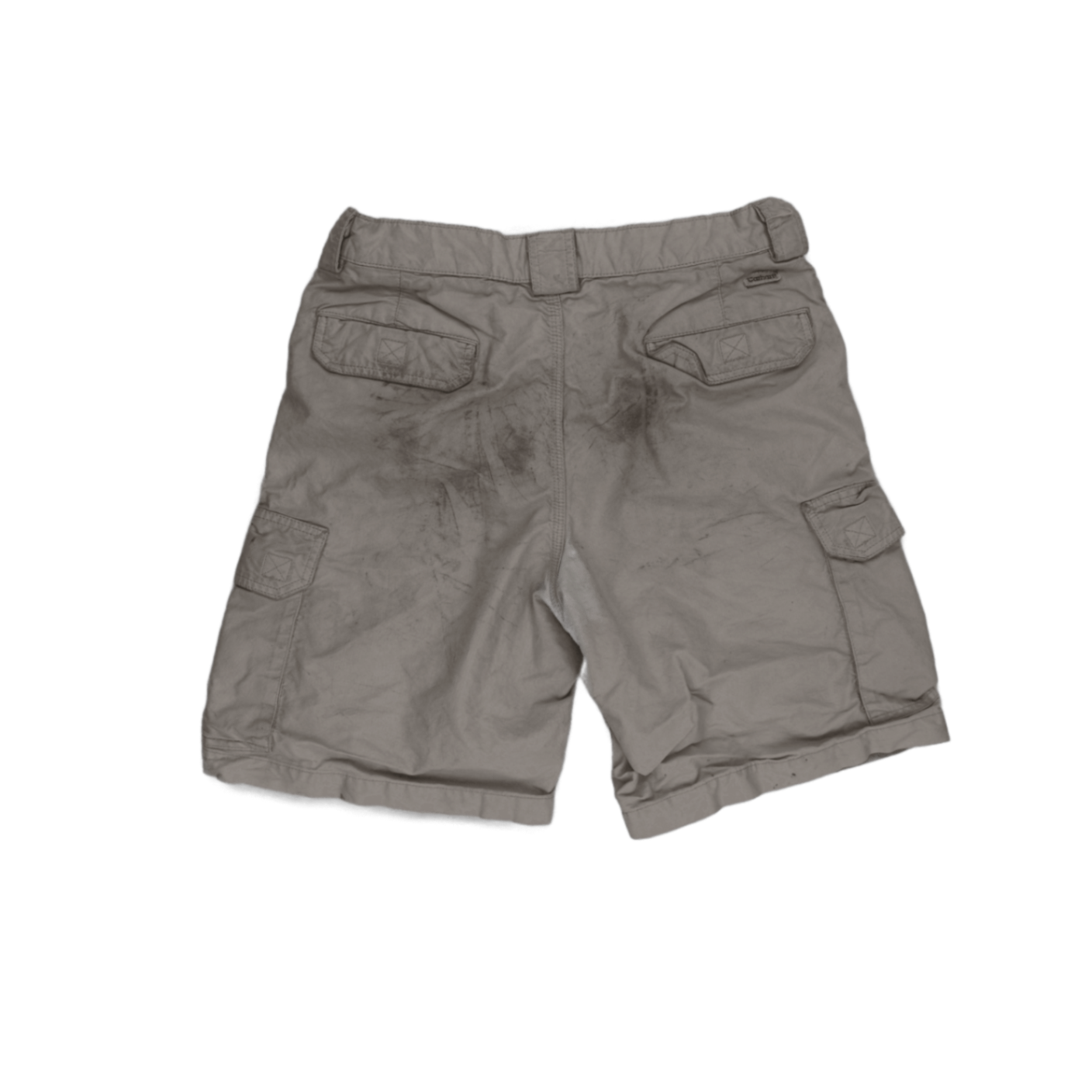 Carhartt Mens Beige Cargo Shorts 34 Inseam Cotton Size 34