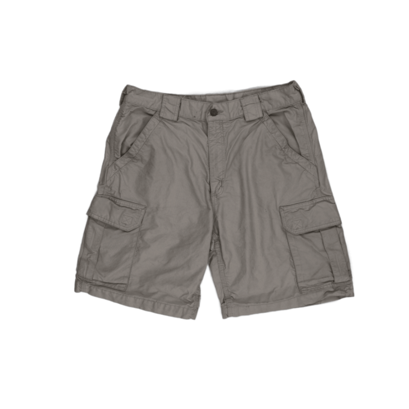 Carhartt Mens Beige Cargo Shorts 34 Inseam Cotton Size 34