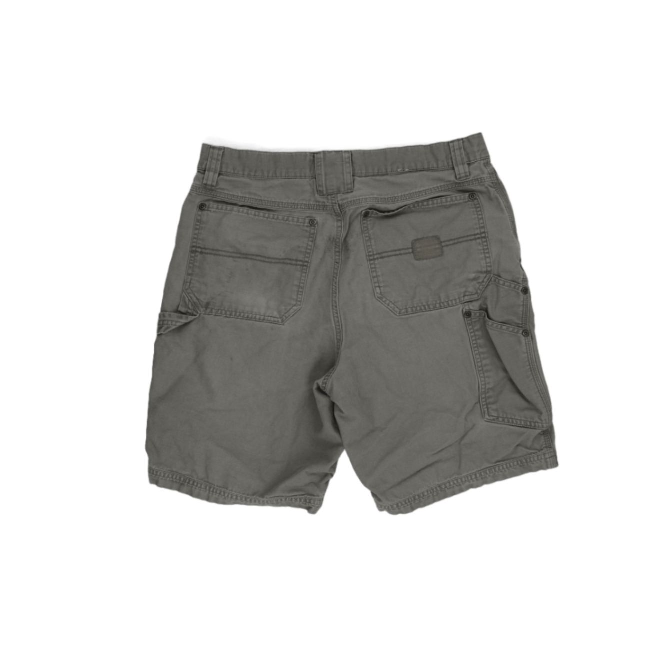 Columbia Grey Cargo Shorts for Men Size 32 Cotton 9 Inch Inseam