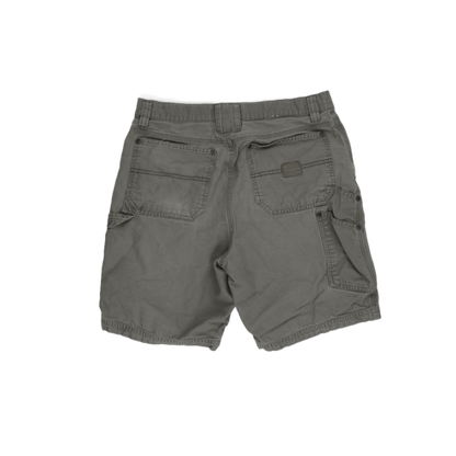 Columbia Grey Cargo Shorts for Men Size 32 Cotton 9 Inch Inseam