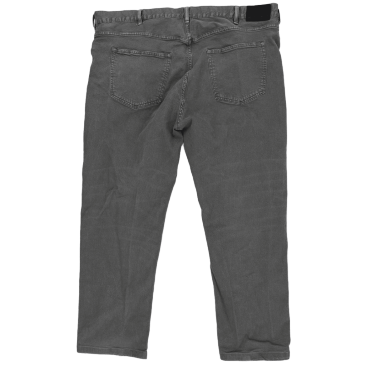 Ralph Lauren Polo Blake Grey Slim Fit Men's Trousers 34x34 Cotton