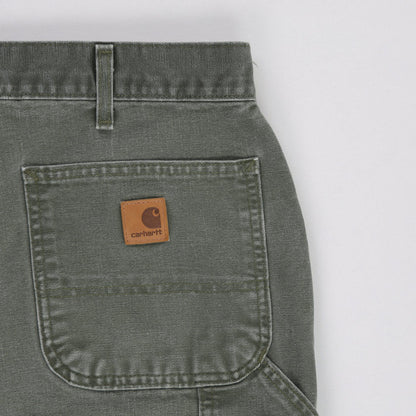 Carhartt Olive Green Vintage Work Shorts 40 Inseam 9in 100 Cotton