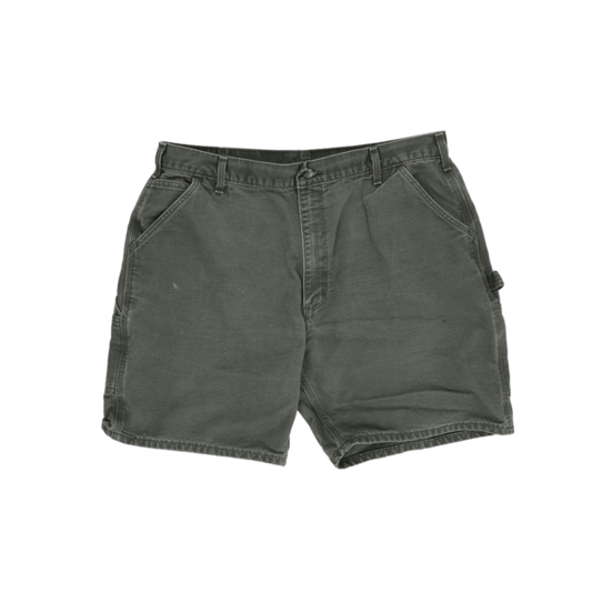 Carhartt Olive Green Vintage Work Shorts 40 Inseam 9in 100 Cotton