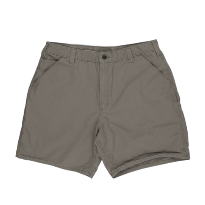 Carhartt Original Fit Tan Cotton Work Shorts 38 Inch Inseam 100 Percent Cotton Men Size 38