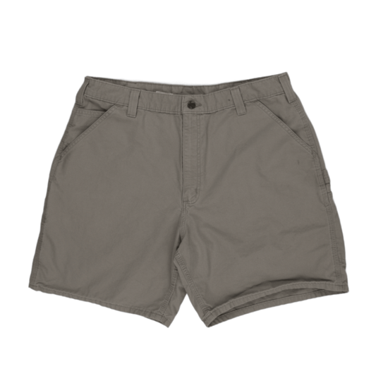 Carhartt Original Fit Tan Cotton Work Shorts 38 Inch Inseam 100 Percent Cotton Men Size 38