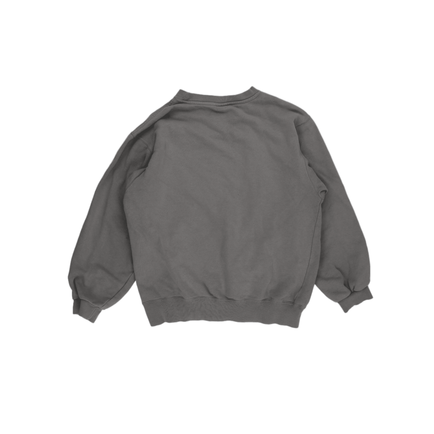 Champion Men's Grey Crewneck Sweatshirt Cotton Blend Size M