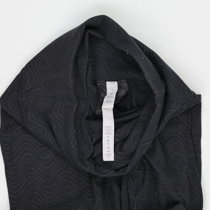 Lululemon Black High Waist Patterned Leggings Size 4 Small Nylon Elastane Blend