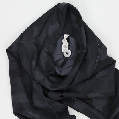 Lululemon High Rise Camo Leggings Black Camo Size 4 Nylon Blend