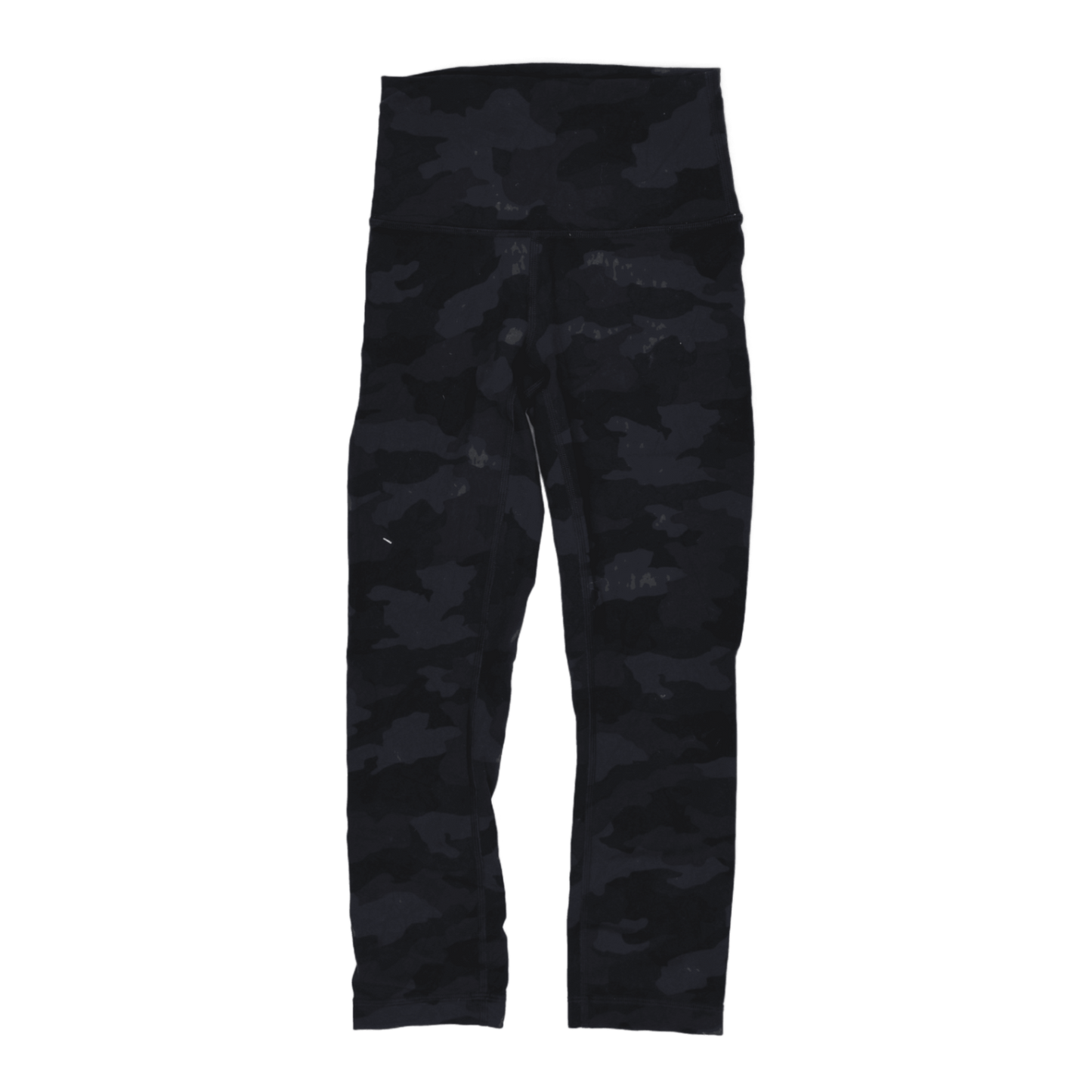 Lululemon High Rise Camo Leggings Black Camo Size 4 Nylon Blend
