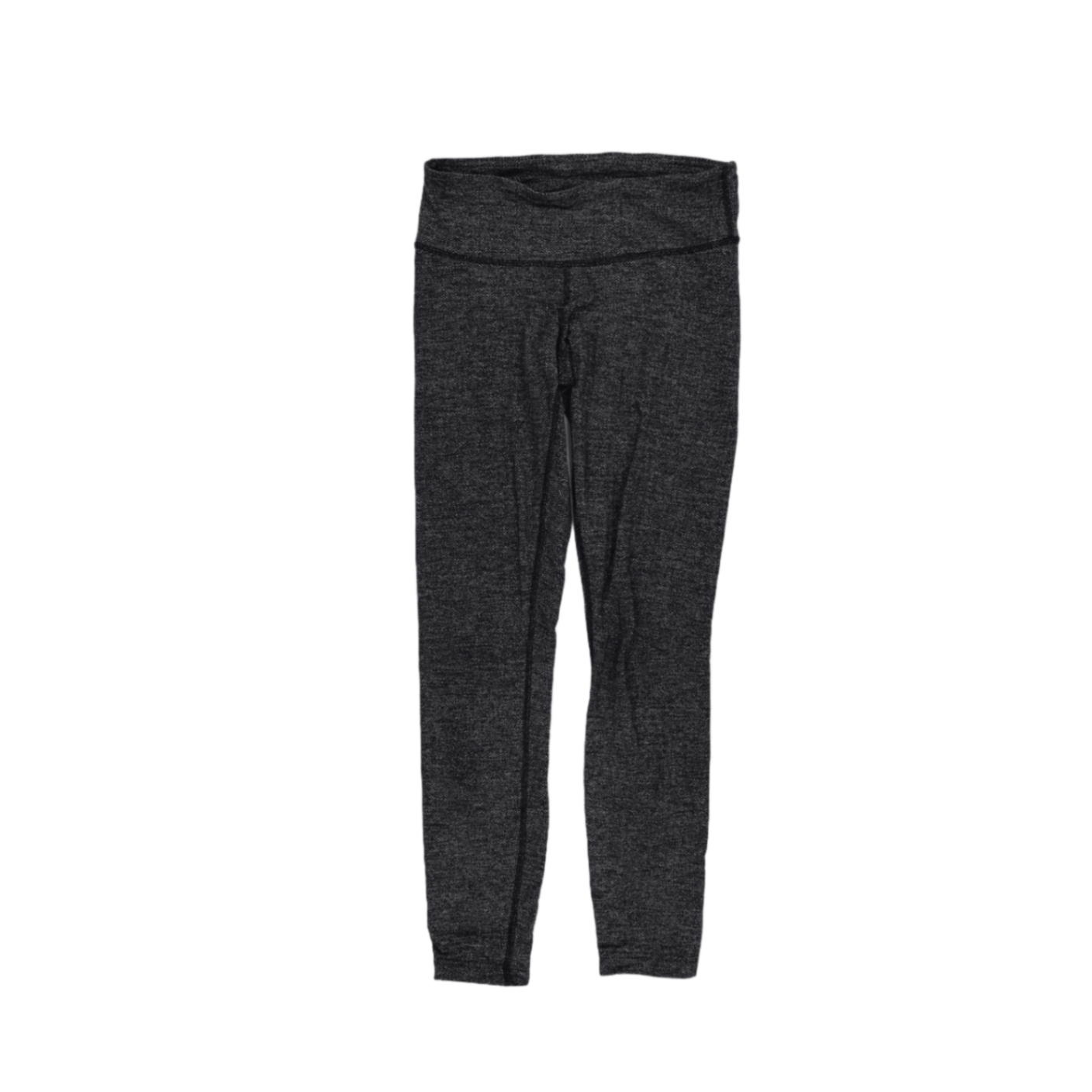 Lululemon High Waisted Full Length Leggings Charcoal Grey XS Stretch Blend