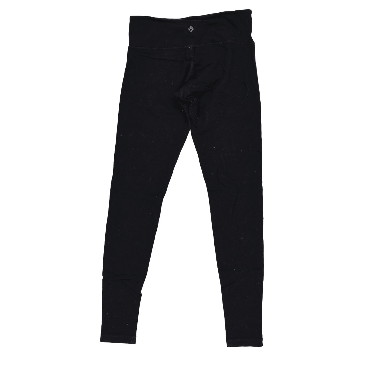 Lululemon Black High Waisted Full Length Leggings Women Size Small 29 Inch Inseam Stretch Fabric Activewear