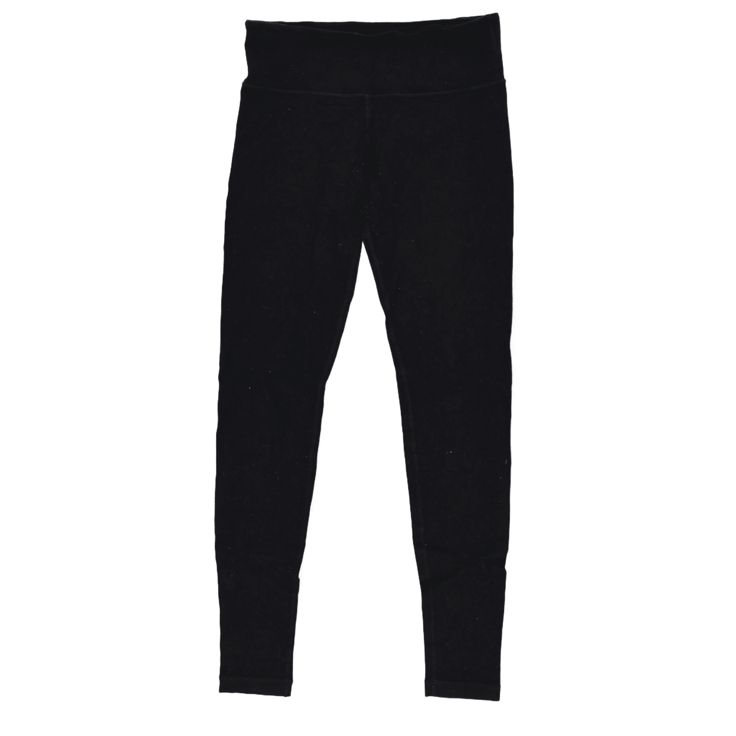 Lululemon Black High Waisted Full Length Leggings Women Size Small 29 Inch Inseam Stretch Fabric Activewear
