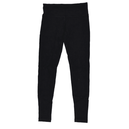 Lululemon Black High Waisted Full Length Leggings Women Size Small 29 Inch Inseam Stretch Fabric Activewear