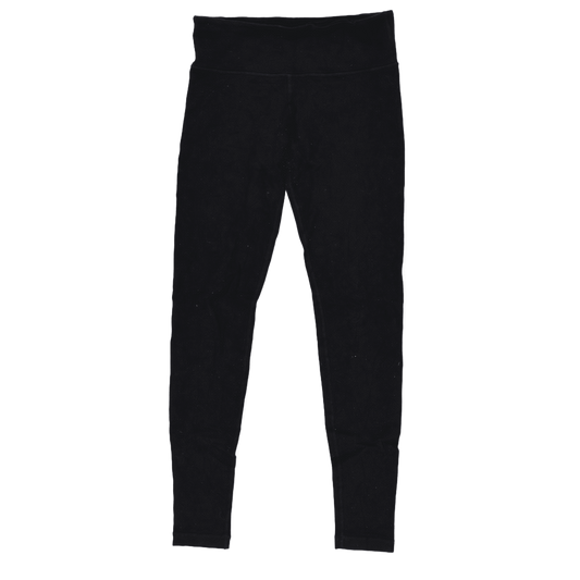 Lululemon Black High Waisted Full Length Leggings Women Size Small 29 Inch Inseam Stretch Fabric Activewear