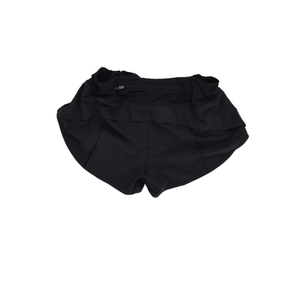 Nike Black Running Shorts Women Size Small Polyester 6 cm Inseam