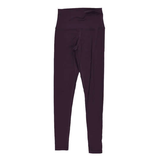 Lululemon High-Waisted Purple Leggings Women's Size S Stretch Polyester Blend